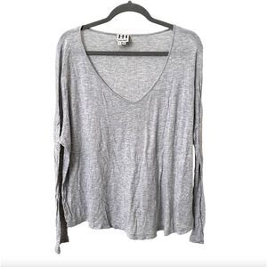 HAUTE HIPPIE Loose Fit Scoop Neck‎ Long Sleeve Sz Large